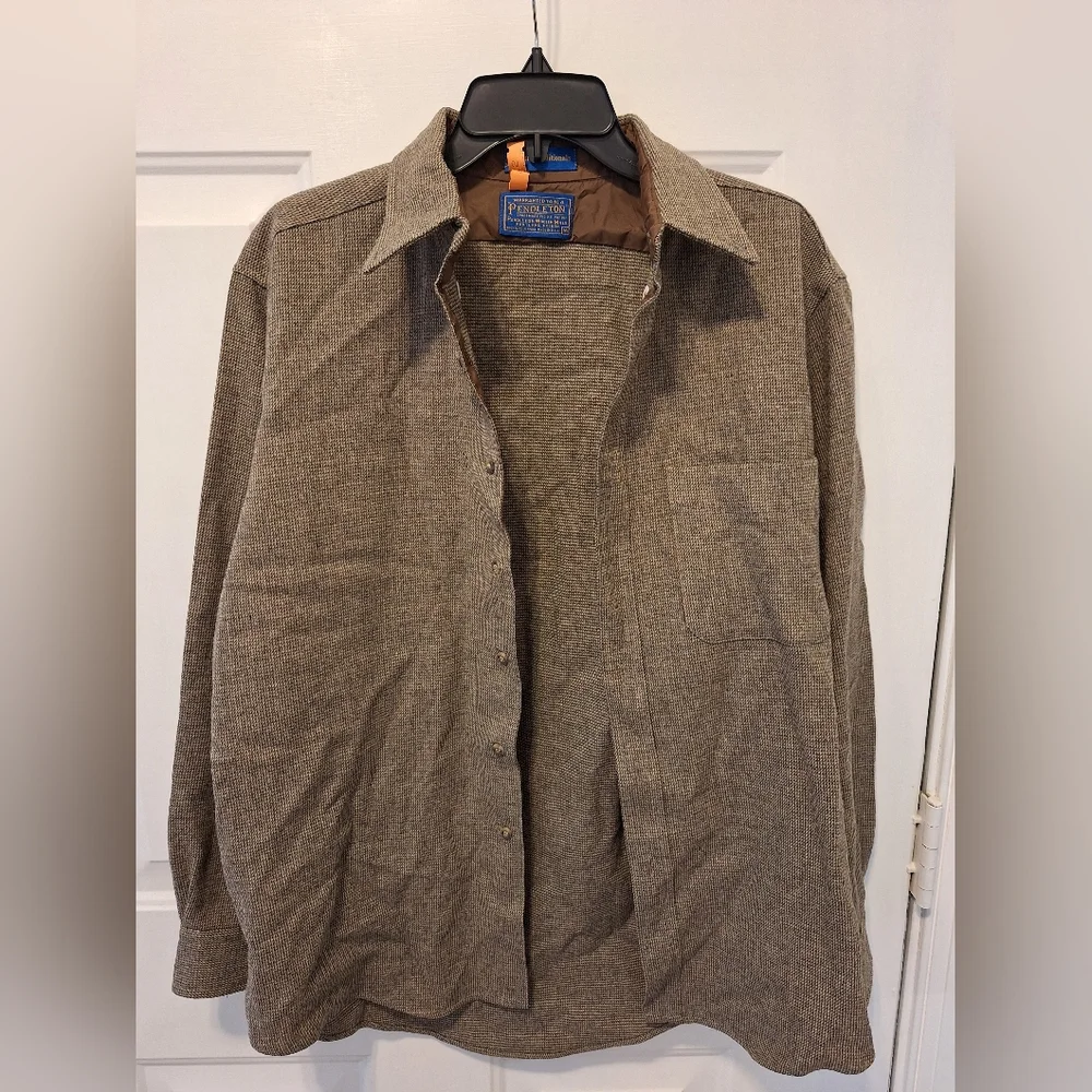 Vintage Men's Wool Pendleton Shirt Vintage USA - Picture 2 of 4